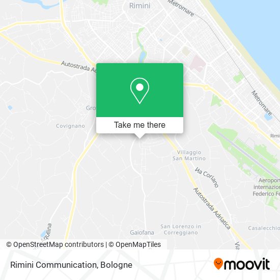 Rimini Communication map