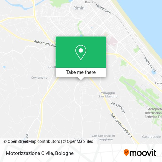 Motorizzazione Civile map