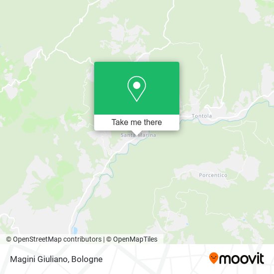 Magini Giuliano map