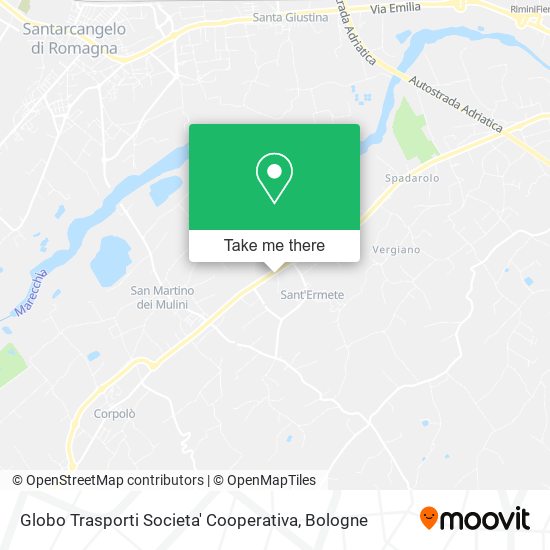 Globo Trasporti Societa' Cooperativa map