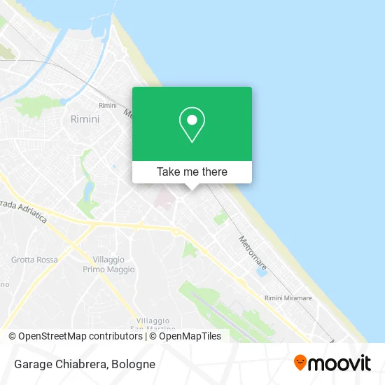 Chiabrera Garage map