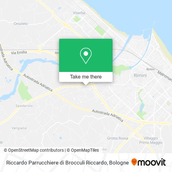 Riccardo Parrucchiere di Brocculi Riccardo map