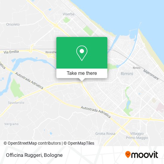 Officina Ruggeri map