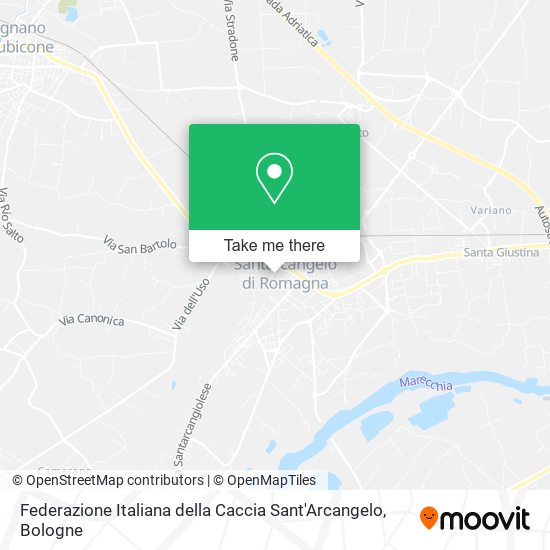 Federazione Italiana della Caccia Sant'Arcangelo map