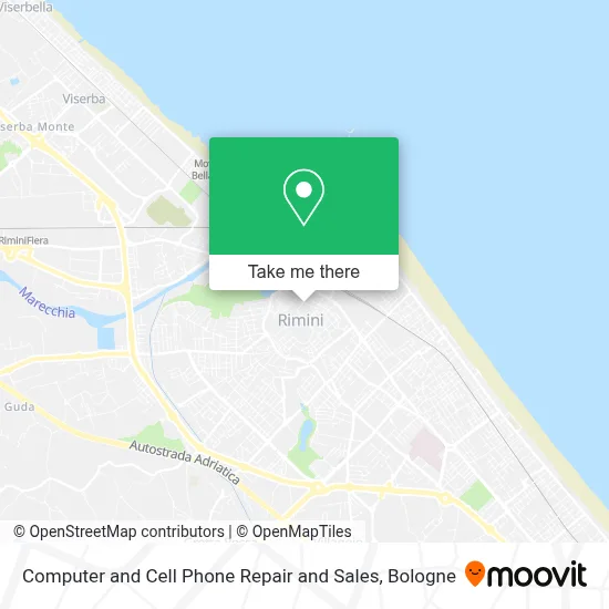 Computer and Cell Phone Repair and Sales map