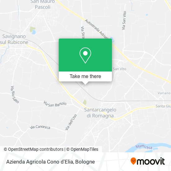 Azienda Agricola Cono d'Elia map