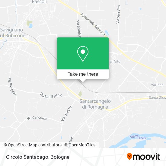 Circolo Santabago map