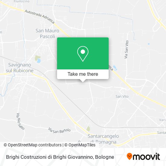 Brighi Costruzioni di Brighi Giovannino map