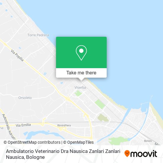 Ambulatorio Veterinario Dra Nausica Zanlari Zanlari Nausica map