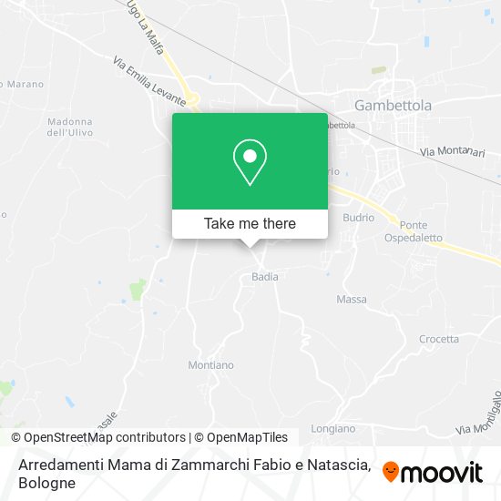 Arredamenti Mama di Zammarchi Fabio e Natascia map