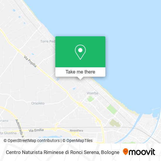 Centro Naturista Riminese di Ronci Serena map