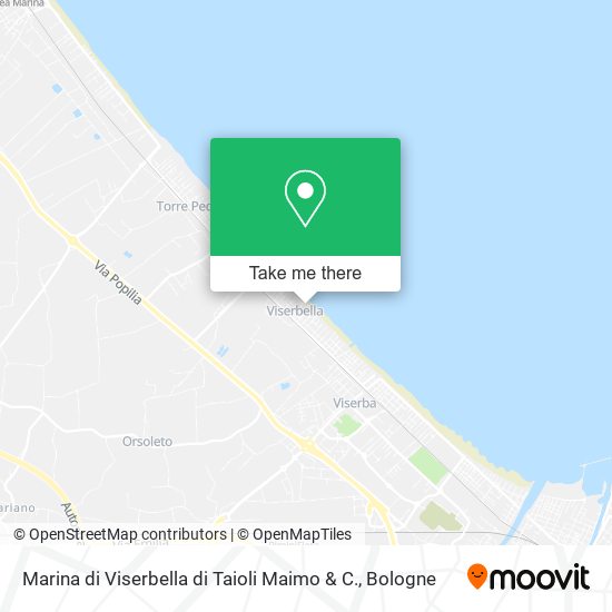 Marina di Viserbella di Taioli Maimo & C. map
