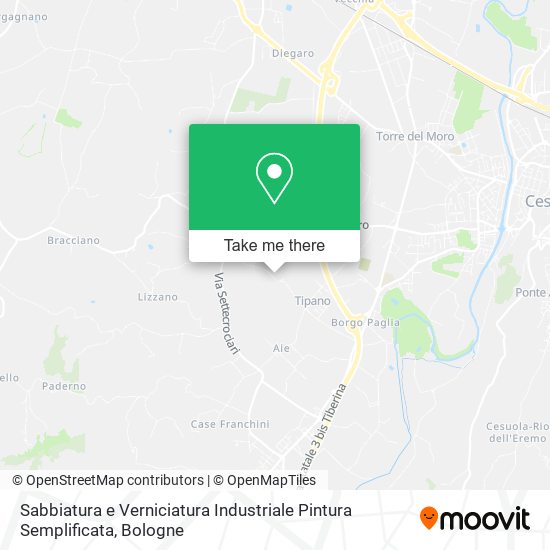 Sabbiatura e Verniciatura Industriale Pintura Semplificata map