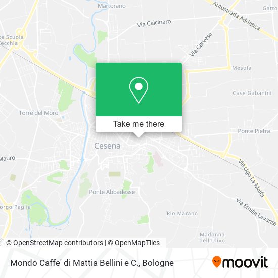 Mondo Caffe' di Mattia Bellini e C. map