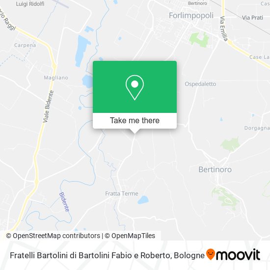 Fratelli Bartolini di Bartolini Fabio e Roberto map
