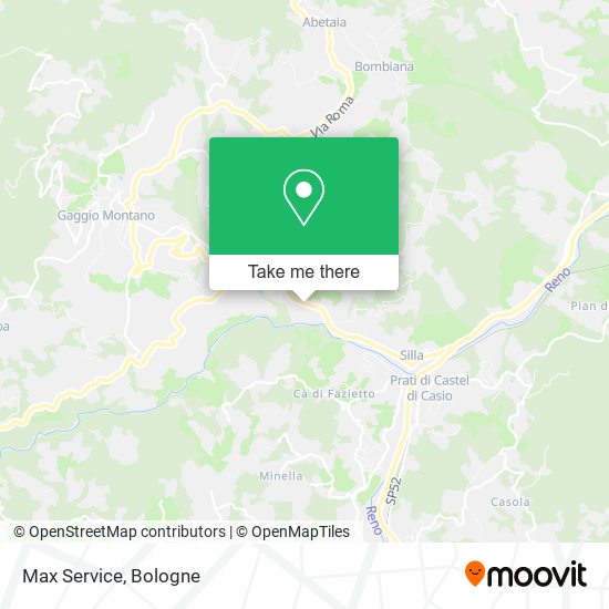 Max Service map