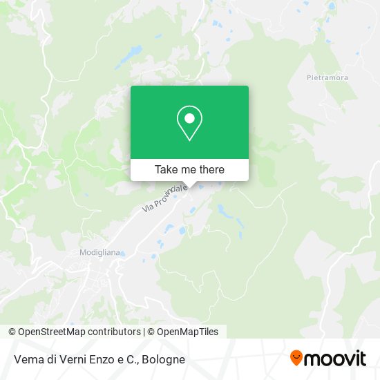 Vema di Verni Enzo e C. map