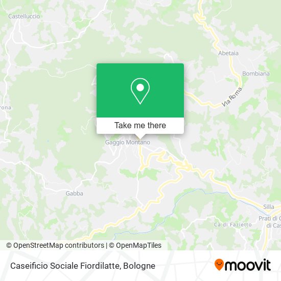 Caseificio Sociale Fiordilatte map