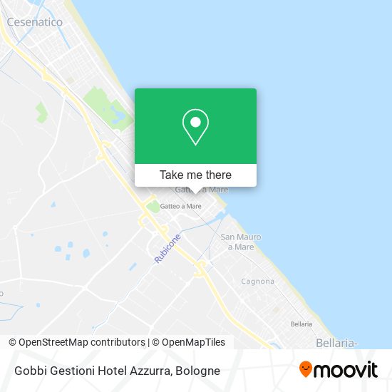 Gobbi Gestioni Hotel Azzurra map