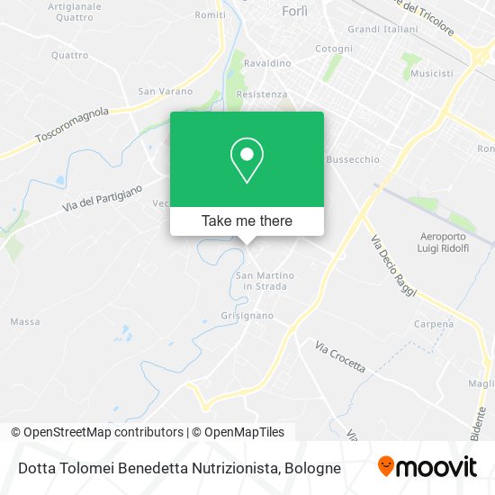 Dotta Tolomei Benedetta Nutrizionista map