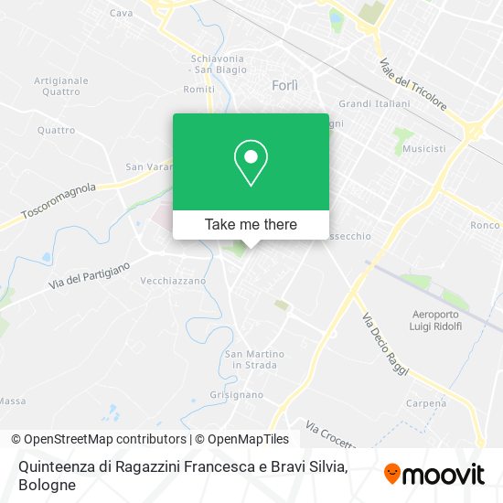 Quinteenza di Ragazzini Francesca e Bravi Silvia map