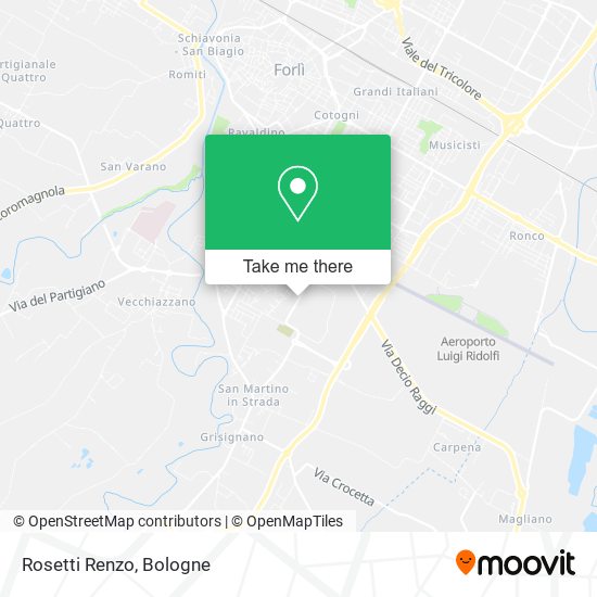 Rosetti Renzo map
