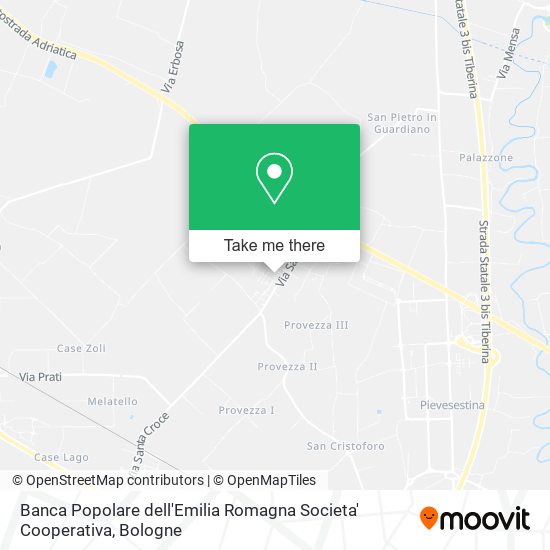 Banca Popolare dell'Emilia Romagna Societa' Cooperativa map