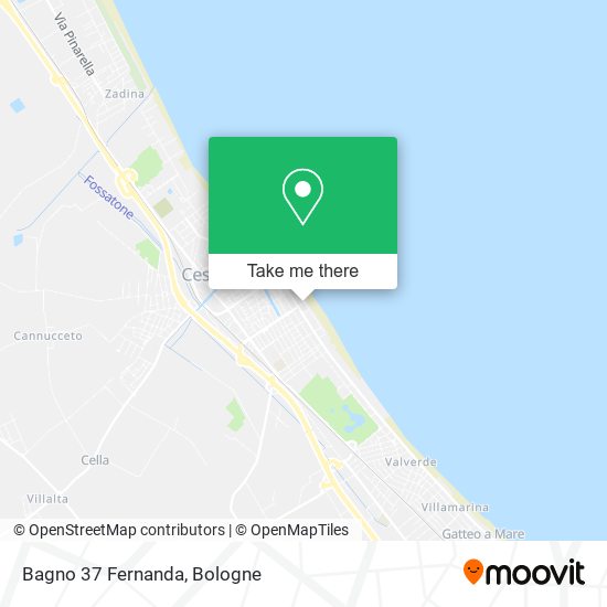 Bagno 37 Fernanda map