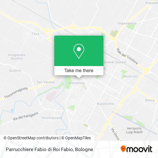 Parrucchiere Fabio di Roi Fabio map
