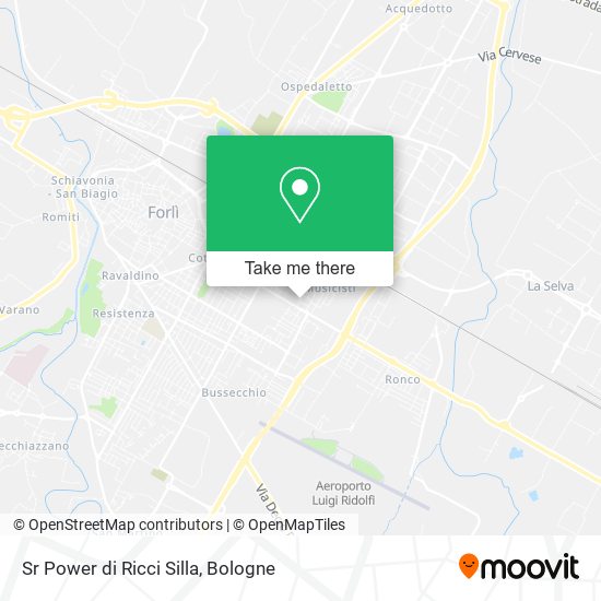 Sr Power di Ricci Silla map