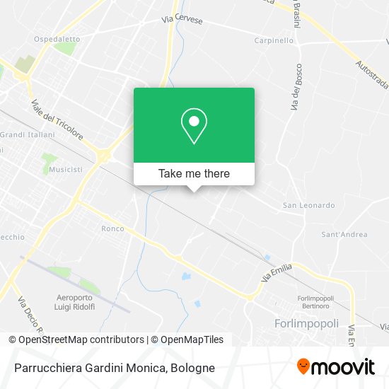 Parrucchiera Gardini Monica map
