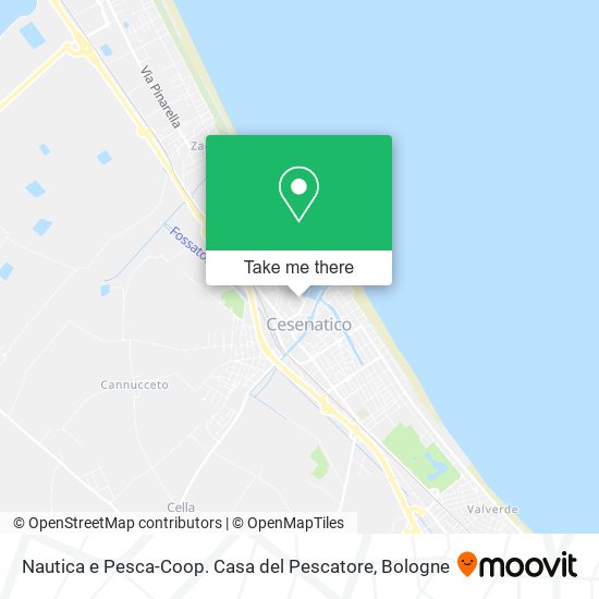 Nautica e Pesca-Coop. Casa del Pescatore map