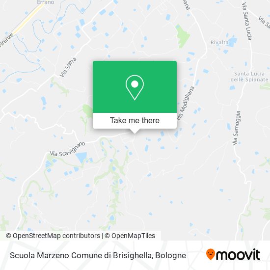 Scuola Marzeno Comune di Brisighella map