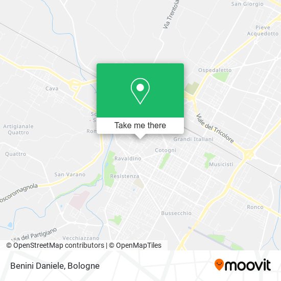 Benini Daniele map