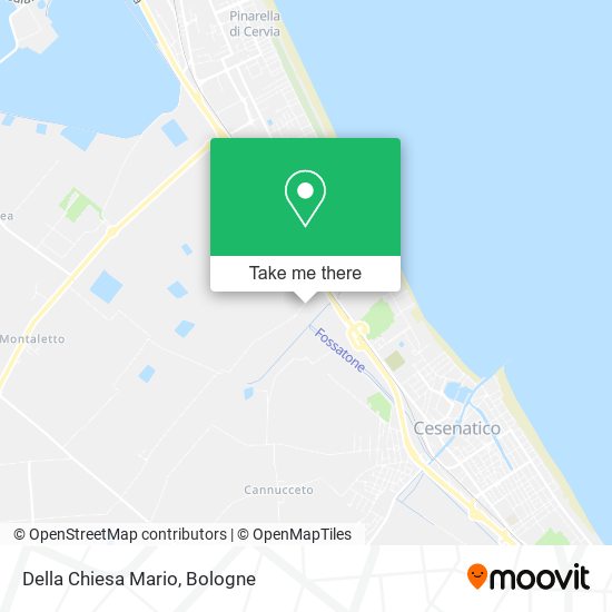 Della Chiesa Mario map