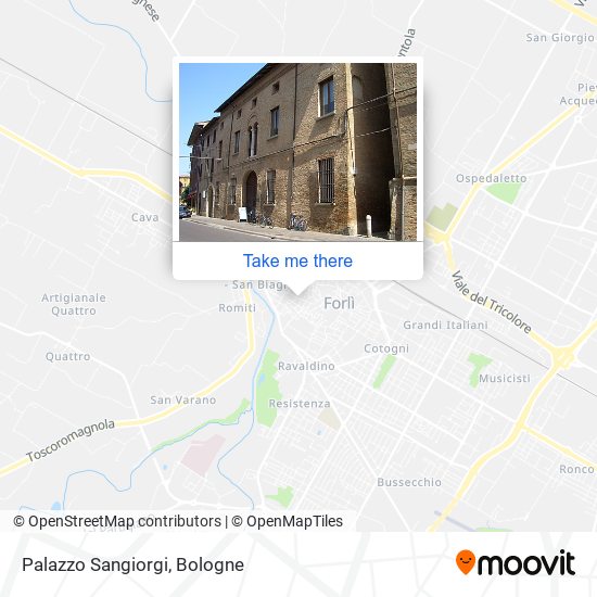 Palazzo Sangiorgi map