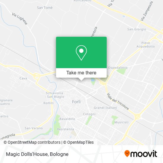 Magic Dolls'House map