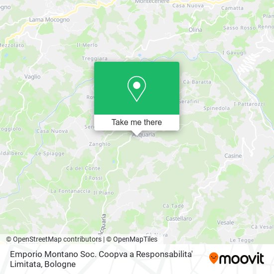 Emporio Montano Soc. Coopva a Responsabilita' Limitata map