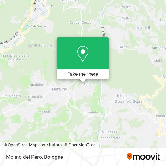 Molino del Pero map