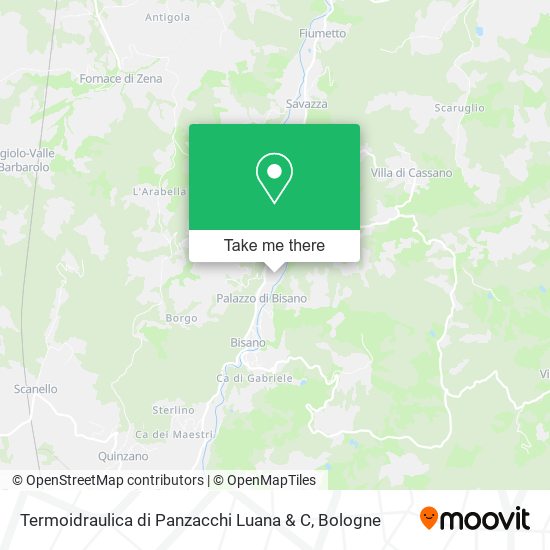 Termoidraulica di Panzacchi Luana & C map