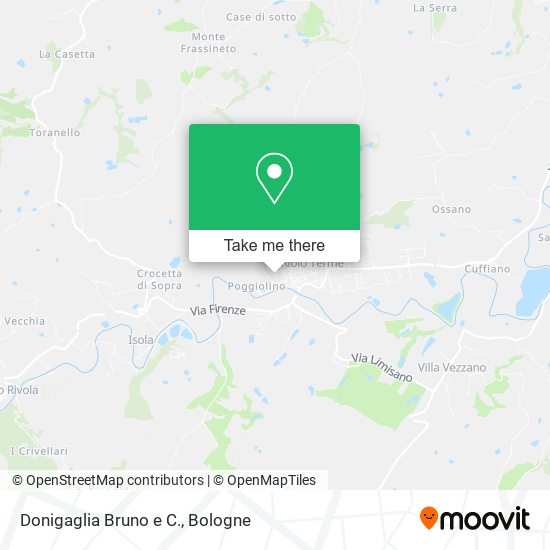 Donigaglia Bruno e C. map
