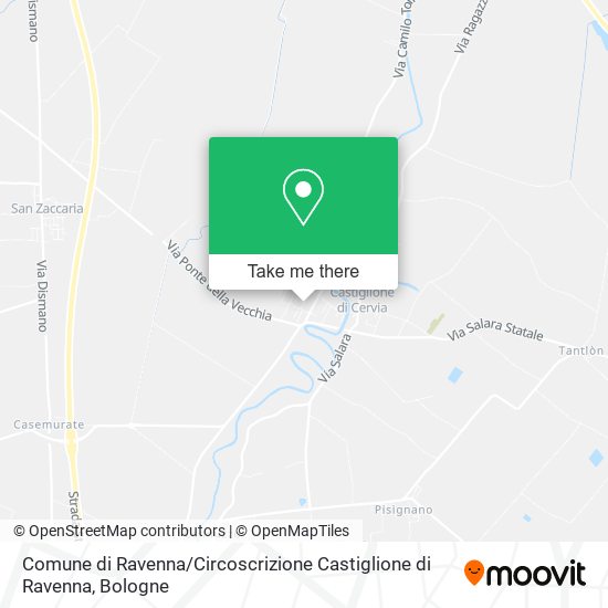 Comune di Ravenna / Circoscrizione Castiglione di Ravenna map