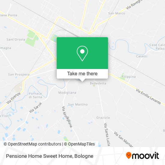 Pensione Home Sweet Home map