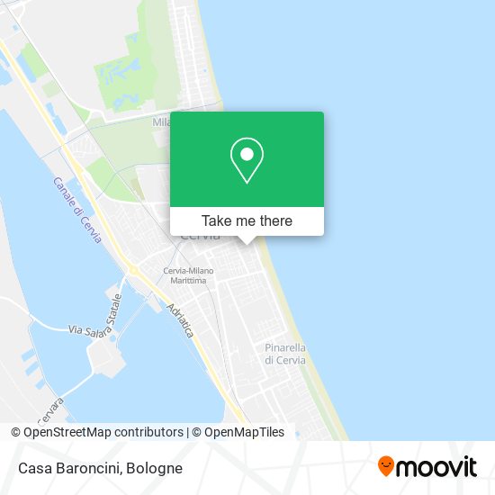 Casa Baroncini map