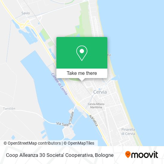 Coop Alleanza 30 Societa' Cooperativa map