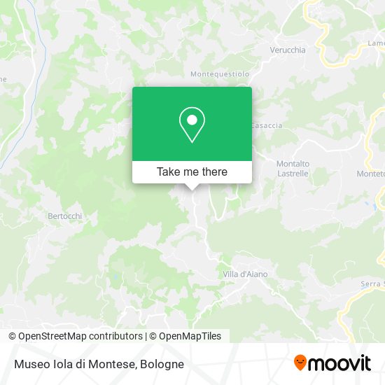 Museo Iola di Montese map