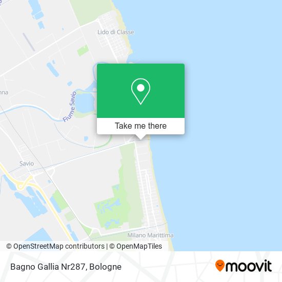 Bagno Gallia Nr287 map