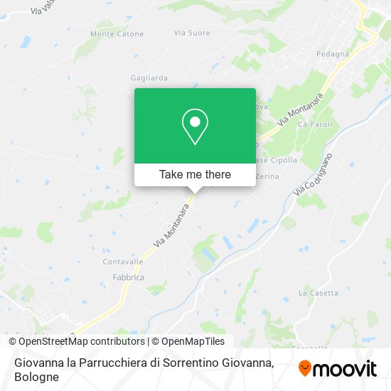 Giovanna la Parrucchiera di Sorrentino Giovanna map