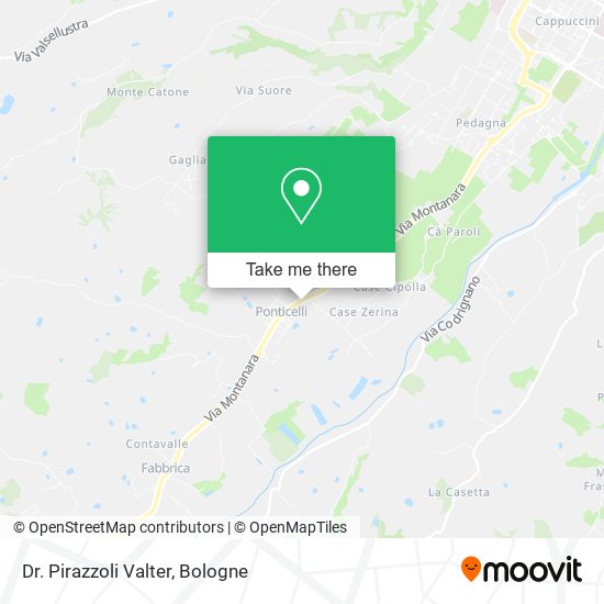 Dr. Pirazzoli Valter map