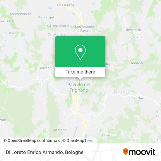 Di Loreto Enrico Armando map